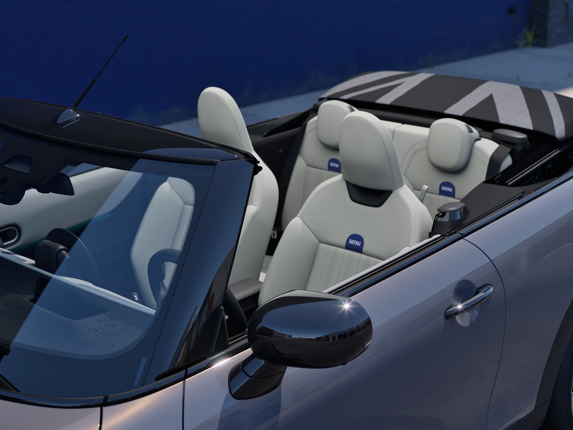 MINI Cooper Cabrio - interior - asientos - tapicería