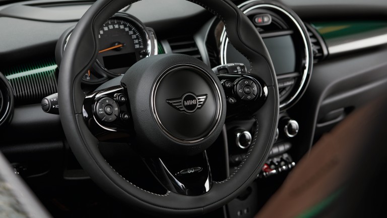 MINI Edición 60 Aniversario – volante – piel negro