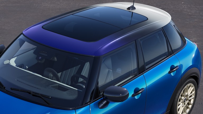 MINI Cooper 5 puertas - detalles exteriores - techo solar panorámico